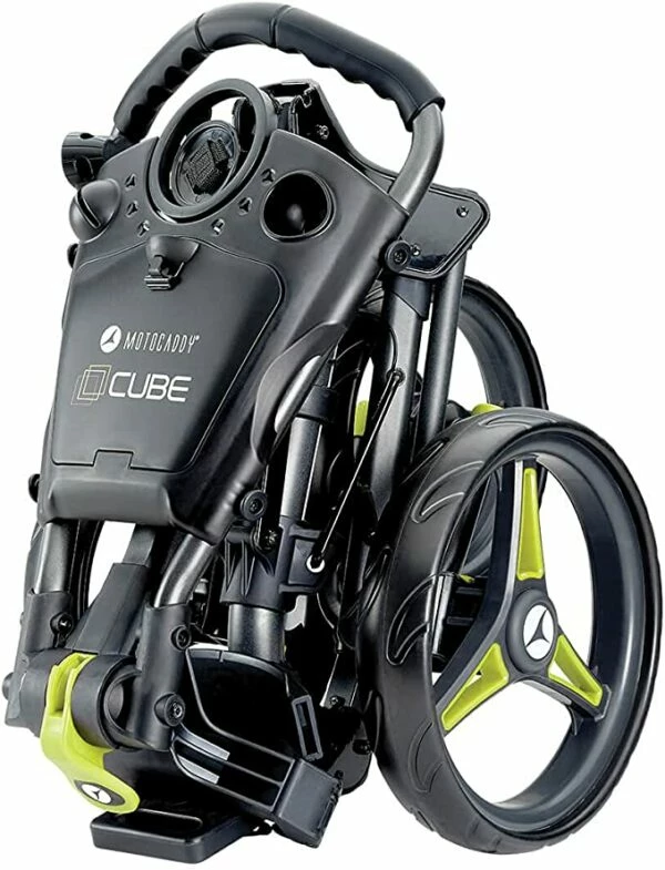 Motocaddy Cube Push Trolley 2022 ( Graphite/Lime) 5 Motocaddy Cube Push Trolley 2022 ( Graphite/Lime) - Image 5