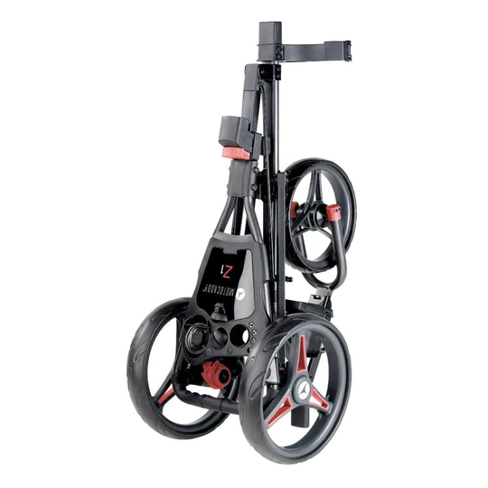Motocaddy Z1 Push Trolley 2022 ( Graphite/Red) 2 Motocaddy Z1 Push Trolley 2022 ( Graphite/Red) - Image 2