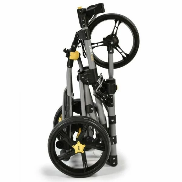 ICart One 3-Wheel Push Trolley – Black / Grey 3 ICart One 3-Wheel Push Trolley – Black / Grey - Image 3